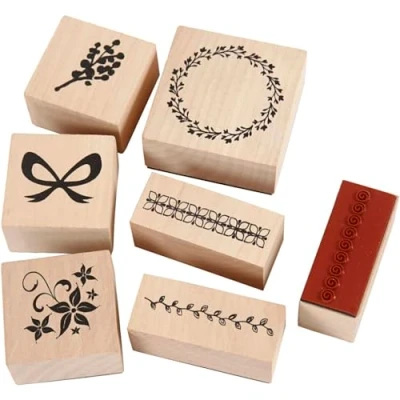 Afbeelding van Stempelset, h: 26 mm, 7 div