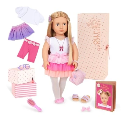 Afbeelding van Our Generation Regular Doll, Thea &amp; Accessories Gift Set, BD31358Z