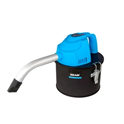 Afbeelding van Bikain De aszuiger is geschikt voor pellets 600 W 4 liter Open haard en barbecue kleur blauw