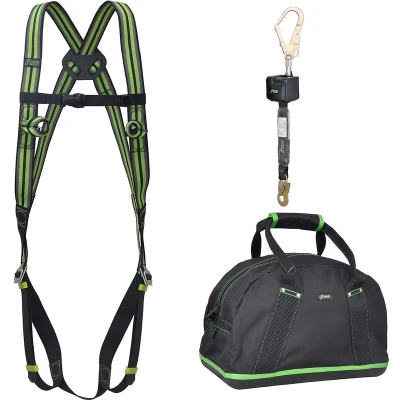 Afbeelding van Kratos Valbeveiliging Harnas Complete Set Basic Valstopblok 2.50 meter