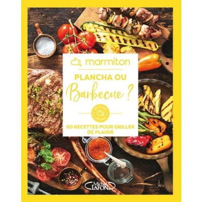 Image de Marmiton Plancha ou barbecue ? 60 recettes pour griller de plaisir