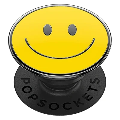Afbeelding van PopSockets Telefoongrip Enamel Be Happy