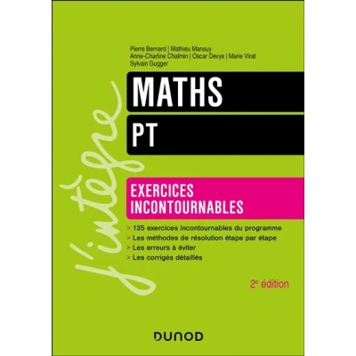 Image de Maths Exercices incontournables PT