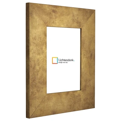 Afbeelding van Fotolijst Hout Goud 50x75 cm