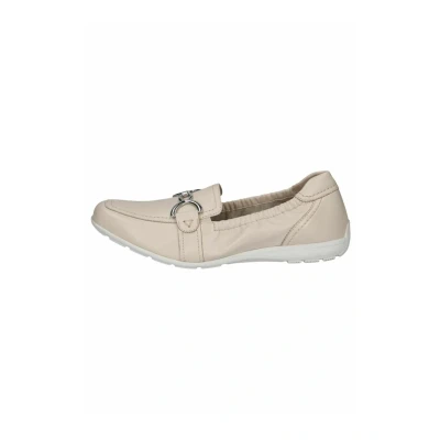 Afbeelding van Caprice Mocassins, Dames, Maat: 39, Cream perlato Leer