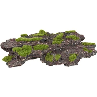 Afbeelding van Flamingo Aquarium Kozmo rots + mos Groen 9x6x2cm