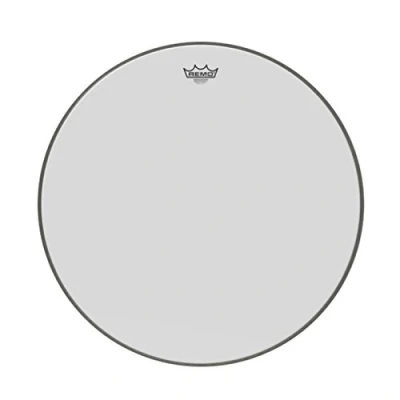 Afbeelding van Remo Ambassador 24&quot; White Smoothe Bass drumvel