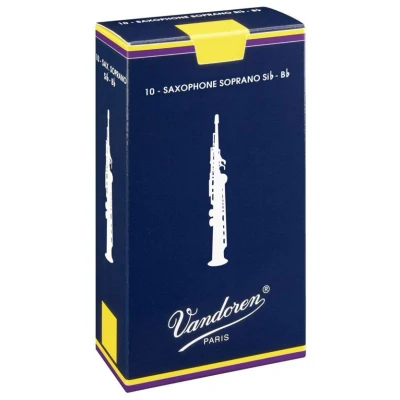 Image de VANDOREN 10 ANCHES SAX SOPRANO N.1.5
