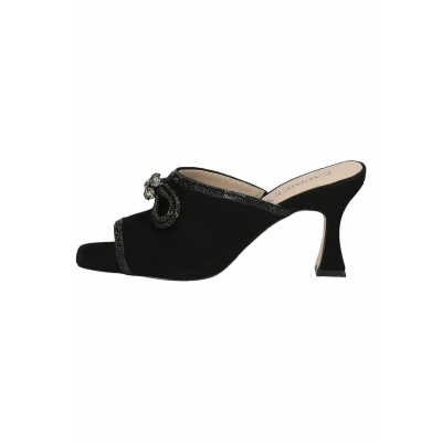 Afbeelding van Caprice Muiltjes met hak, Dames, Maat: 36, Black suede Leer