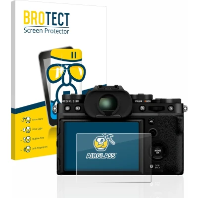 Afbeelding van BROTECT Screenprotector voor Fujifilm X T5 Folie Beschermfolie Beschermglas transparant