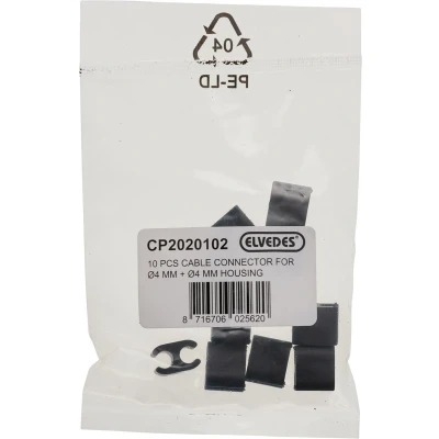 Afbeelding van Elvedes kabelclip Duo 4,1 4,1mm zak (10)