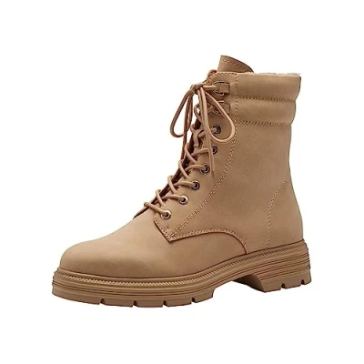 Afbeelding van Tamaris Snowboots, Dames, Maat: 41, Sand Kunststof