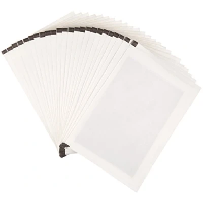 Afbeelding van Amazon Basics 24 stuks smeervellen voor microgesneden papiervernietiger, wit