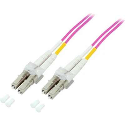 Afbeelding van 10 m Glasvezel Kabel LC OM4