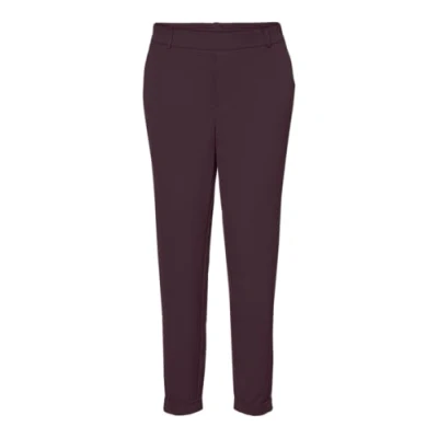 Image de Vero Moda VMMAYA Mr Loose Solid Pantalon Noos pour femme, Vin, S / 34L