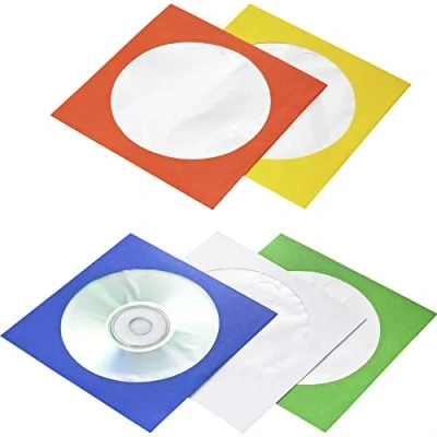 Afbeelding van Basetech CD hoes BT 2267608 Blauw, Groen, Oranje, Wit, Geel 100 stuk(s)