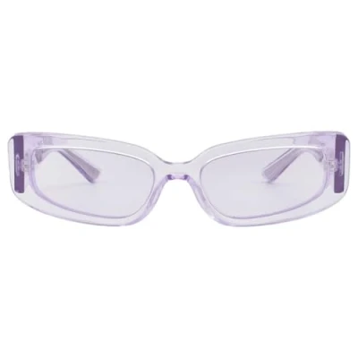 Afbeelding van Dolce&amp;Gabbana Unisex Zonnebril, Maat: 54, Lillac transparent
