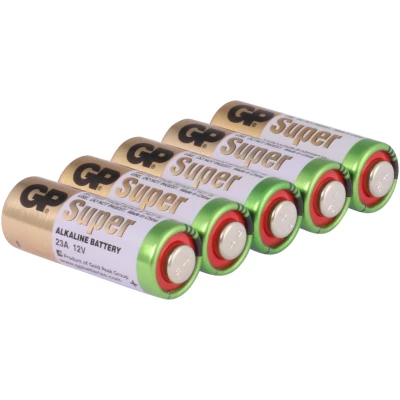 Afbeelding van A23 GP alkaline ronde cel batterij hoogspanning 12V 5 stuks