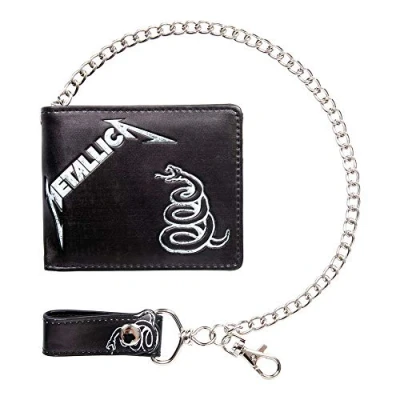 Afbeelding van Nemesis Now Metallica Black Album Wallet with Chain