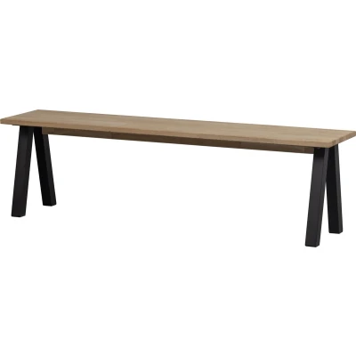 Afbeelding van WOOOD Tablo Eetkamerbankje Eiken Naturel 46x160x35