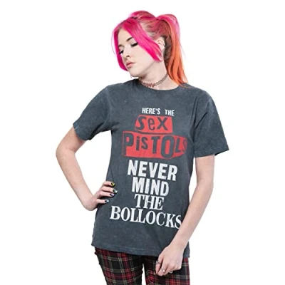 Afbeelding van Sex Pistols NMTB Distressed Heren T shirt M Zwart
