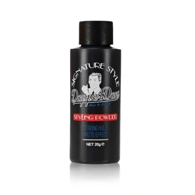 Afbeelding van Dapper Dan Signature Style Stylingpoeder, gemakkelijk aan te brengen haartextuurpoeder voor mannen, biedt een sterke matte grip, verdikkende en volumineuze afwerking, geurvrij, 20 g