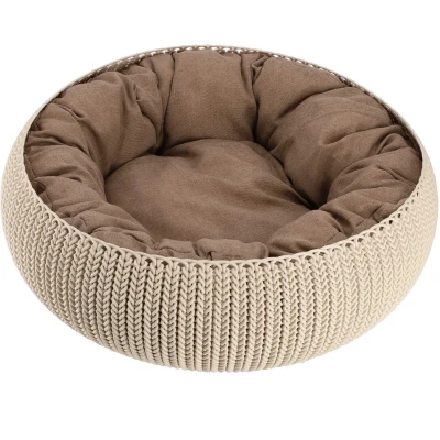 Afbeelding van Curver Cozy Pet Bed Crème Kattenmand Ø 50 cm