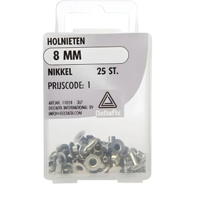 Afbeelding van Deltafix holniet nikkel 8 mm 25 st.