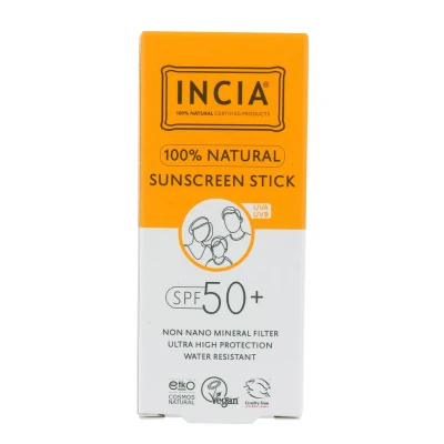 Afbeelding van Incia Zonnebrandstick SPF 50+ met minerale filters