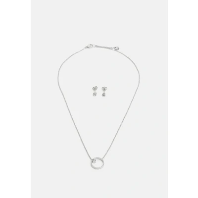 Afbeelding van Skagen Kariana GIFT Necklace SET Oorbellen silvercoloured, Dames, Maat: One Size, Silver coloured