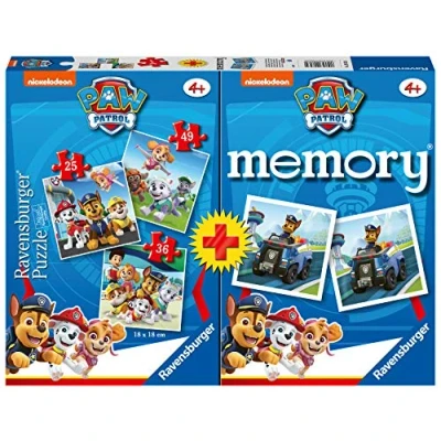 Afbeelding van Ravensburger Multipack Paw Patrol, Stripfiguren, 4 jaar