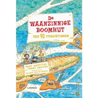 Afbeelding van Uitgeverij lannoo de waanzinnige boomhut van 91 verdiepingen