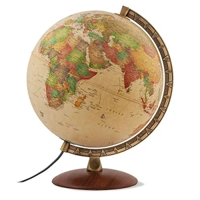 Afbeelding van Antiqus globus podswietlany stylizowany 30 cm Nova Rico