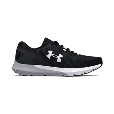 Afbeelding van Under Armour Charged Rogue Hardloopschoenen neutraal, Heren, Maat: 44.5, Schwarzweiss Textiel
