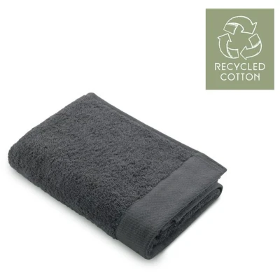 Afbeelding van Walra Handdoek Remade Cotton 50x100 Grijs / Antraciet 550 gr/m²