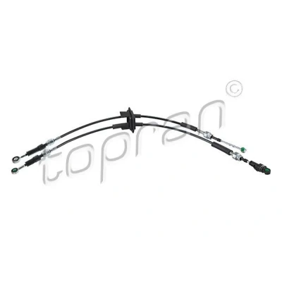 Afbeelding van TOPRAN 305 387 Kabel, versnelling Met kabelafschermbuis