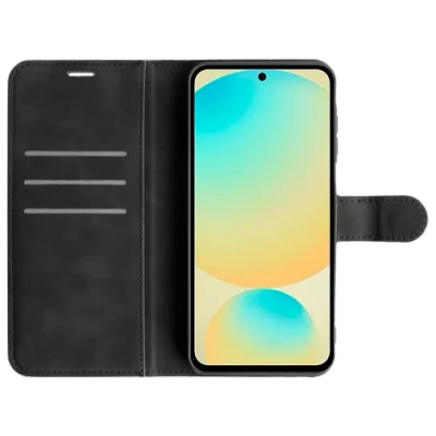 Afbeelding van Just in Case PU leer Book Zwart Samsung Galaxy A26 5G