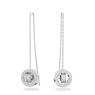 Afbeelding van Swarovski Oorbellen, Dames, Maat: One Size, White