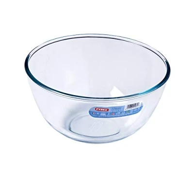 Afbeelding van Pyrex Glazen kom 3 l, wit