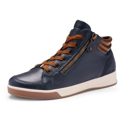 Image de ARA Shoes 12 24499 Baskets pour femme, bleu, 39 EU