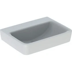 Afbeelding van Geberit Renova Plan fontein wit (50 x 38 cm) zonder kraangat,