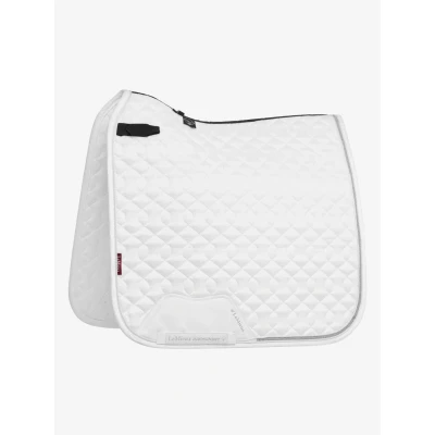 Image de LeMieux Tapis de Selle Crystal Suede Dressage Blanc L