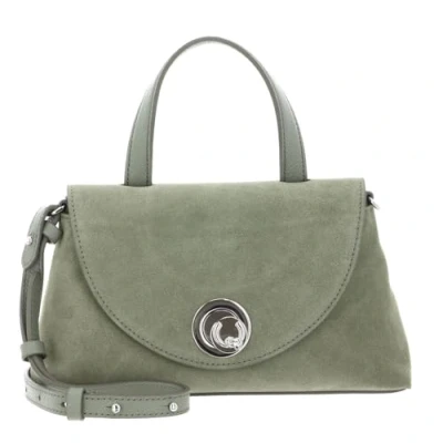 Afbeelding van COCCINELLE Leren handtas schoudertas Nikla Suede Bim Handbag Warm Taupe