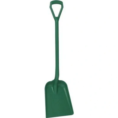 Image de VIKAN 56252 pelle, manche en D, une pièce, 1040 mm, polypropylène, vert 5625/2