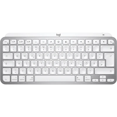 Afbeelding van Logitech Draadloos Toetsenbord Mx Keys Mini For Mac Pale Gray Azerty (920 010520)