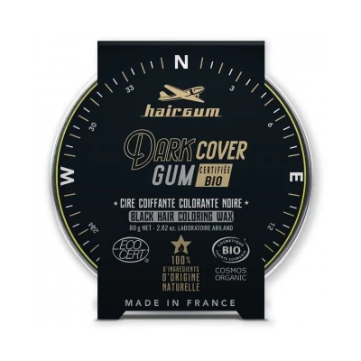 Afbeelding van Hairgum Dark Cover Black Hair Coloring Wax 80gr