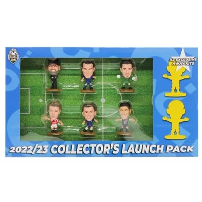 Afbeelding van SoccerStarz Lanceringspakket met 8 figuren (blauwe verpakking) versie 2022/23