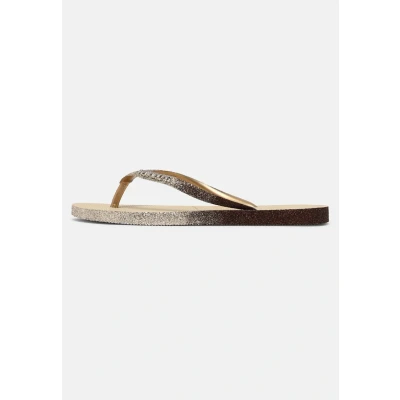 Afbeelding van Havaianas FLIP FLOP SLIM Sparkle II Teenslippers, Maat: 35 36, Sand grey Natuurrubber