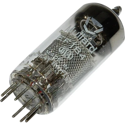 Afbeelding van EF 184 = 6 E J 7 Elektronenbuis Pentode 200 V 10 mA Aantal polen: 9 Fitting: Noval 1 stuk(s)