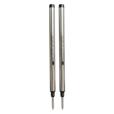 Afbeelding van Monteverde Rollerball Vulling (Montblanc) Fine Black 2 Pc